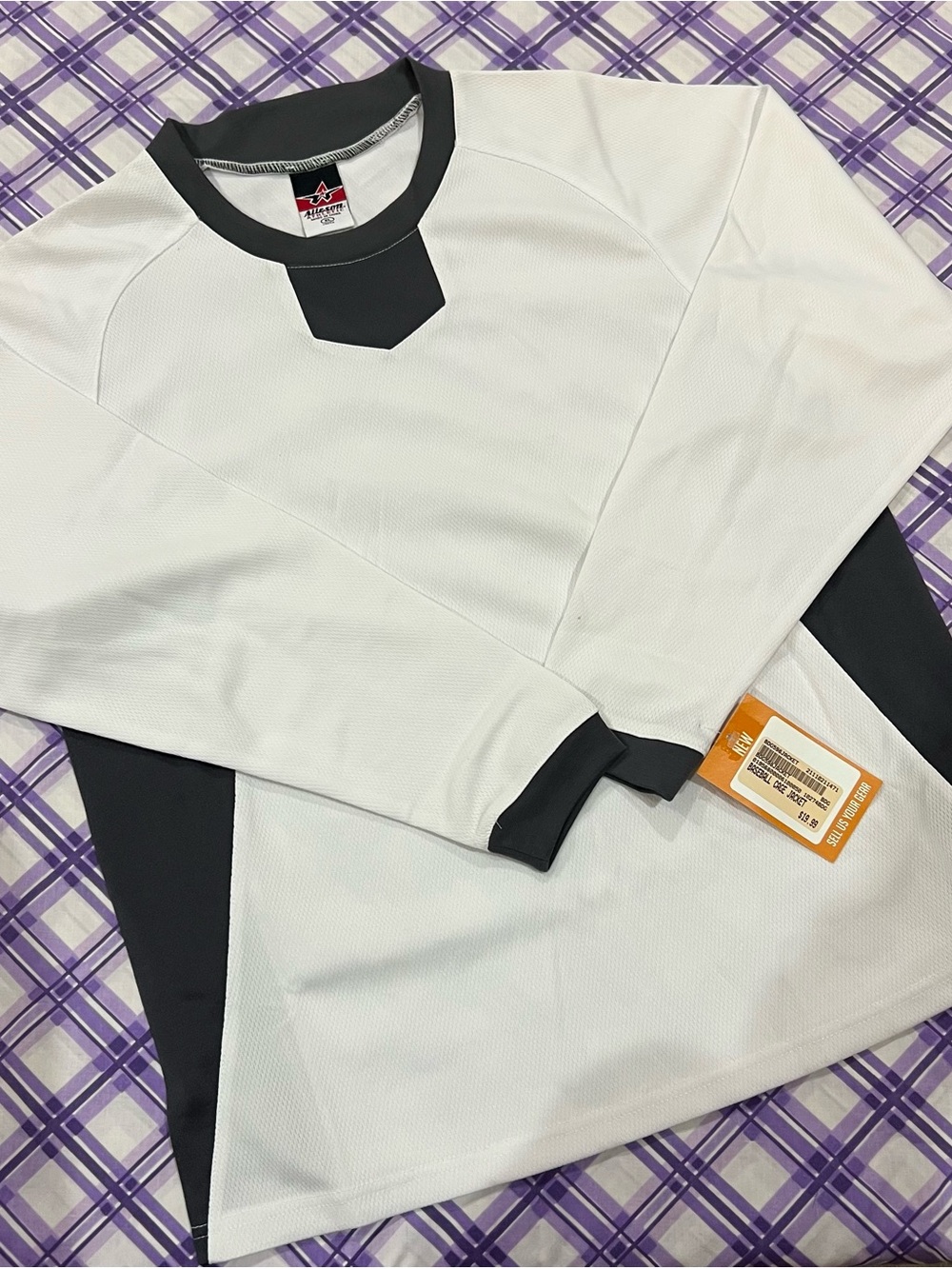 White & Black Kids Youth XL Cage Jacket